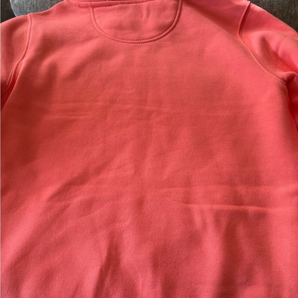 Carhartt Women's Relaxed Fit Hoodie in Coral - Picture 5 of 5